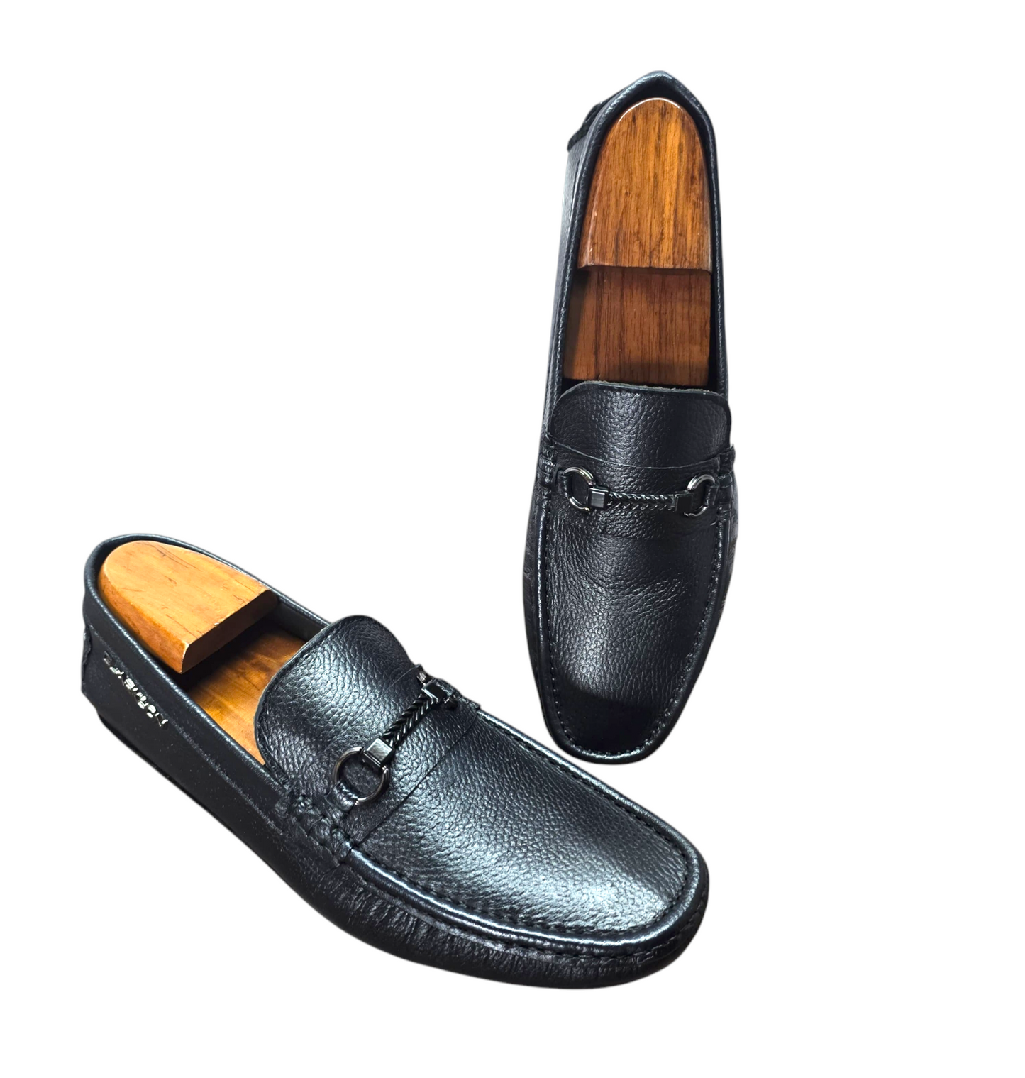 Alfredo Black Milled Braid