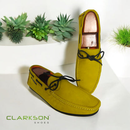 Salvio Suede - Lemon Yellow