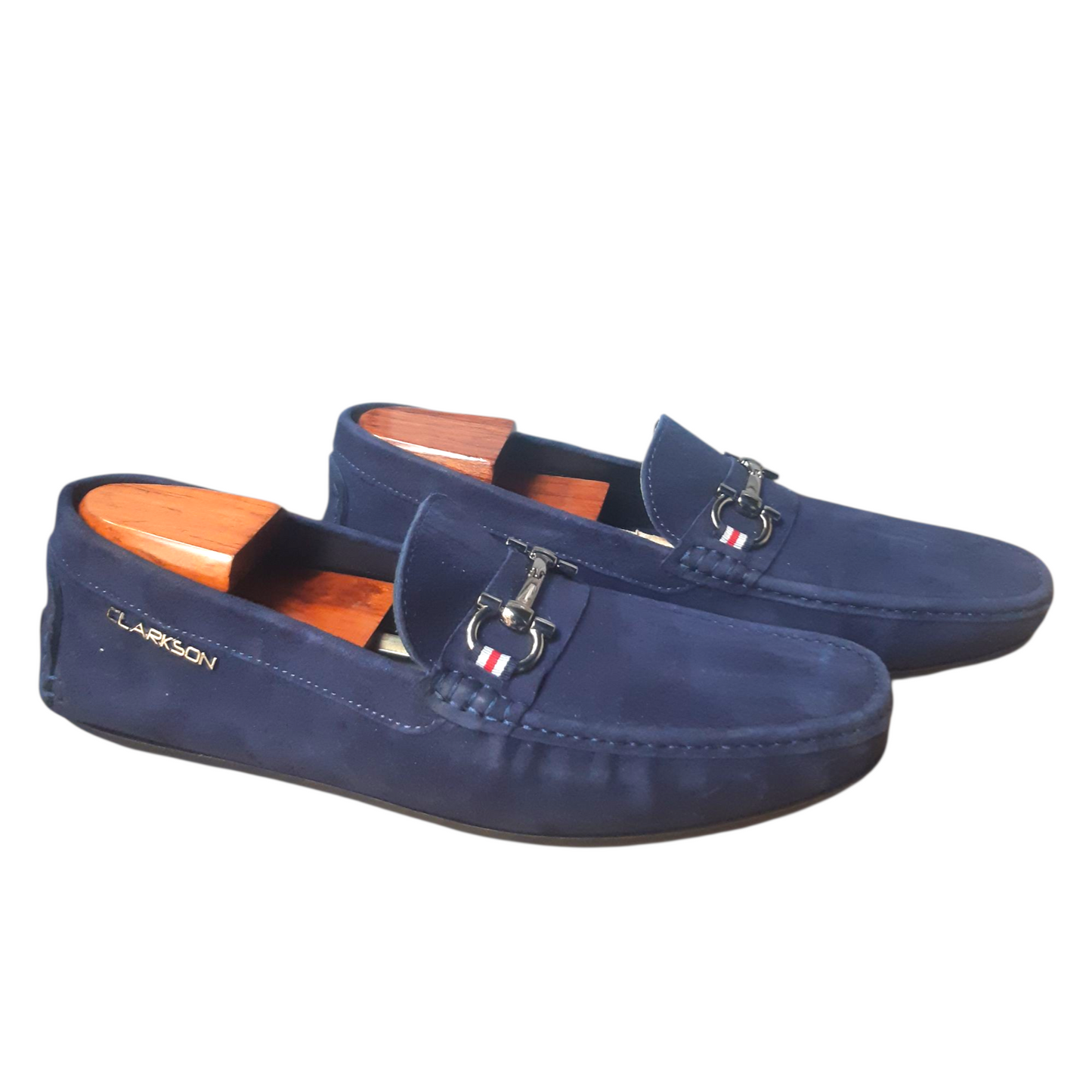Suede Navy Alfredo TM Metal