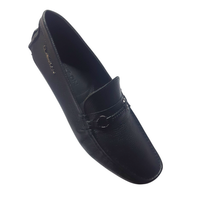 Alfredo Black Milled Braid