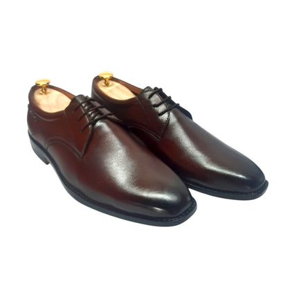 Derby Tan leather Sole