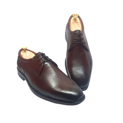 Derby Tan leather Sole