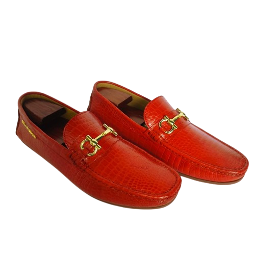 Crocs Gold Red