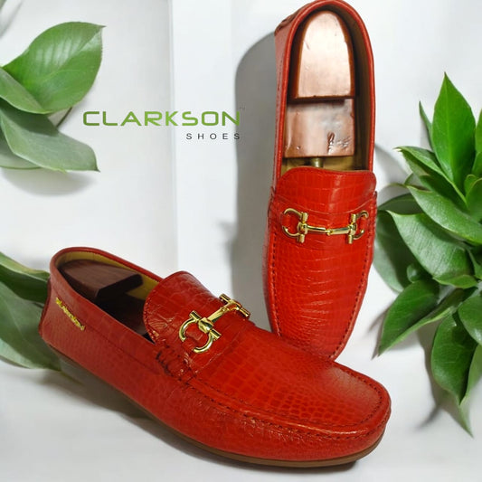 Crocs Gold Red