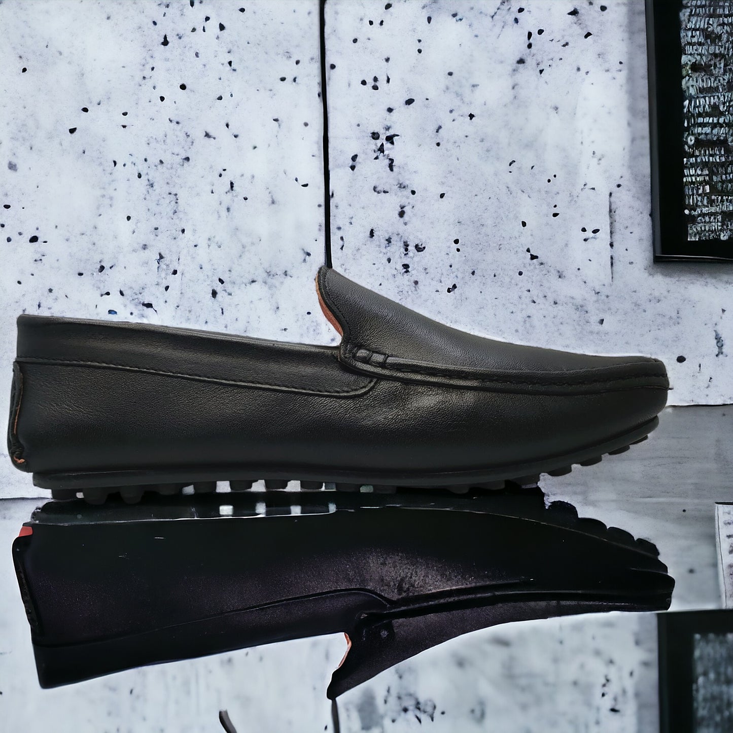 Athens Button Black