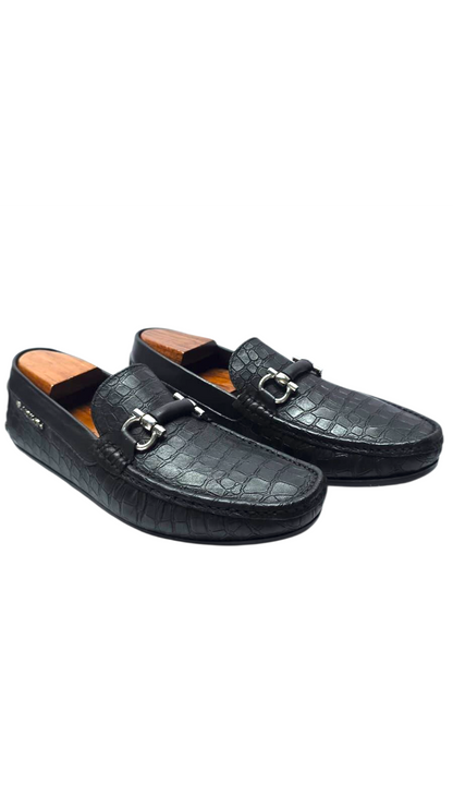 Crocs Black Silver