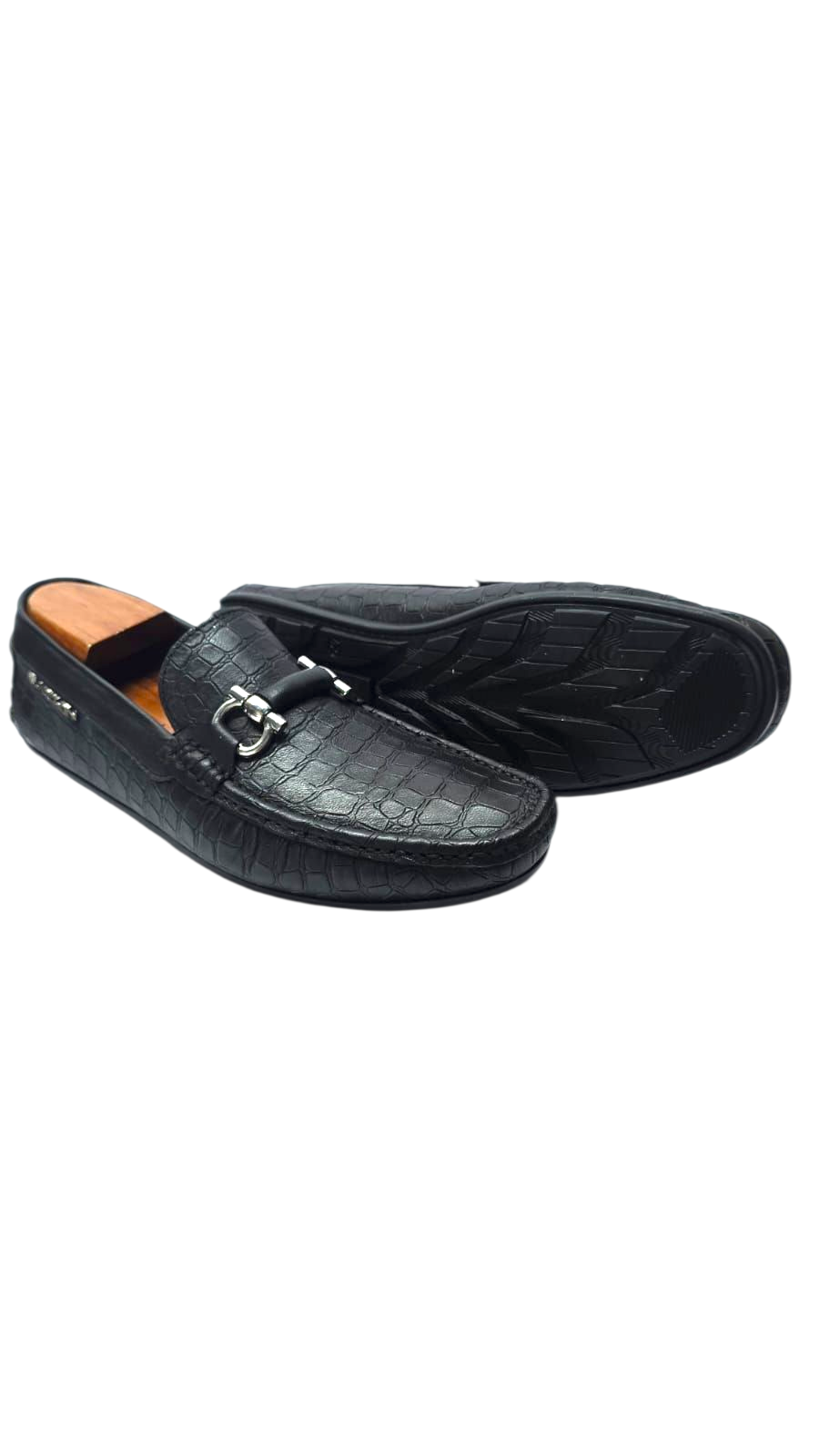 Crocs Black Silver
