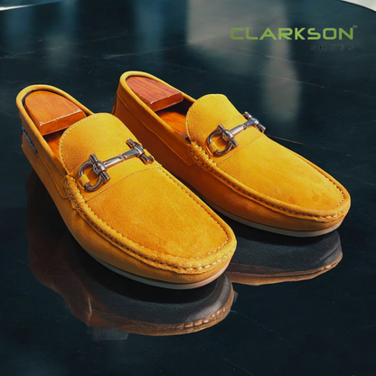 Alfredo Suede Honey Metal