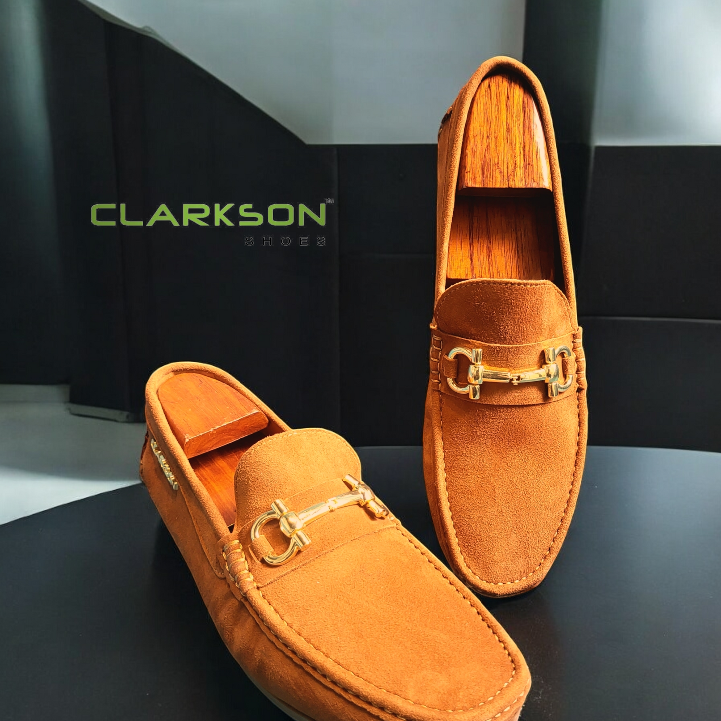 Alfredo Suede Honey Gold