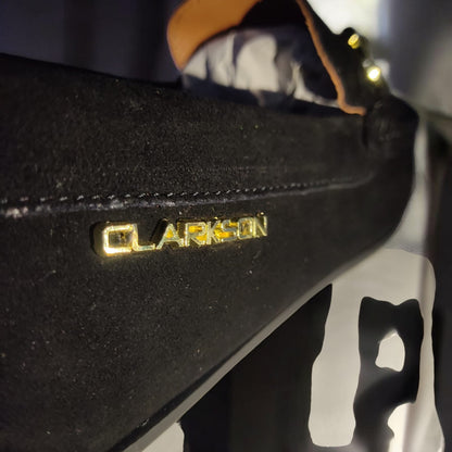 Alfredo Suede Black Gold