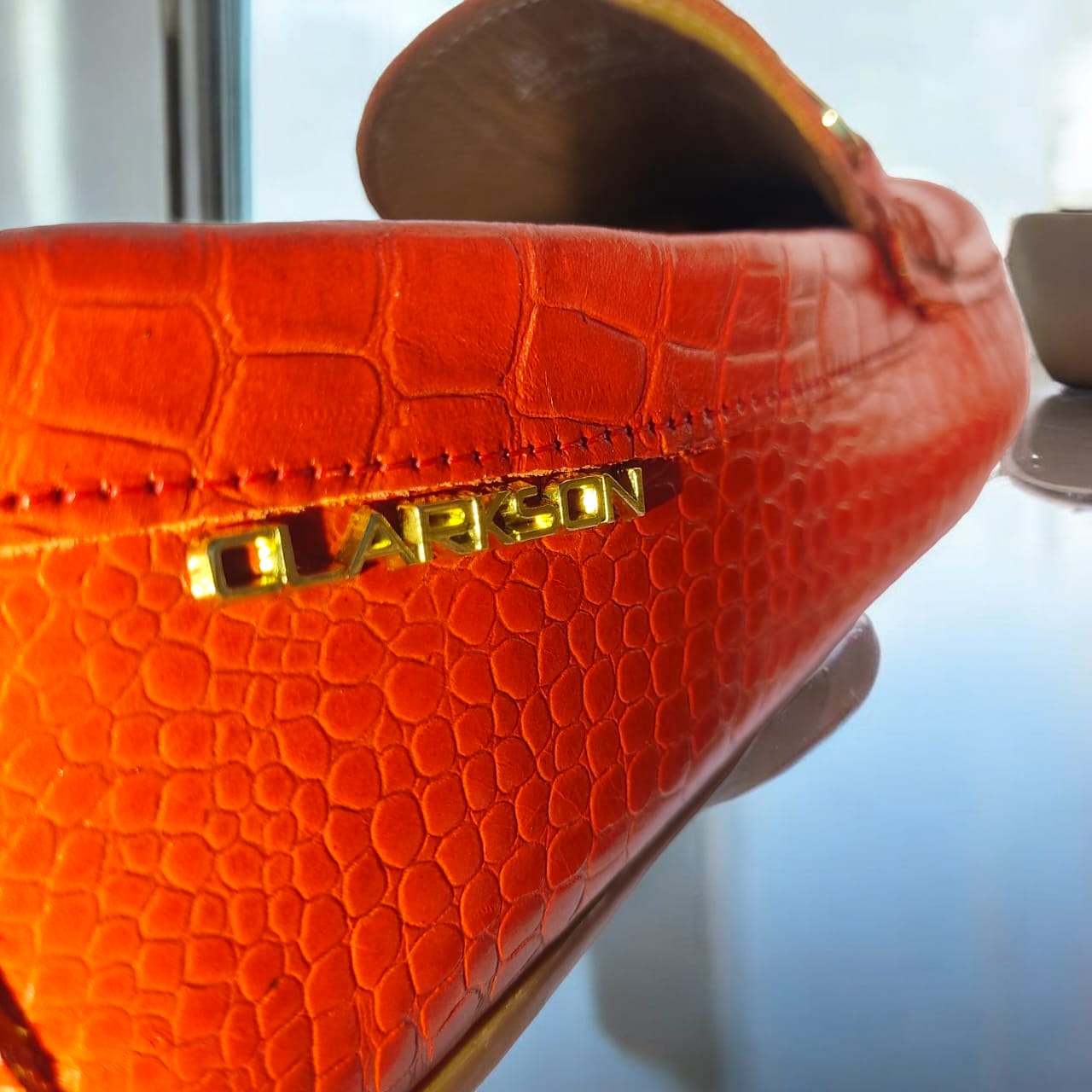 Crocs Gold Red