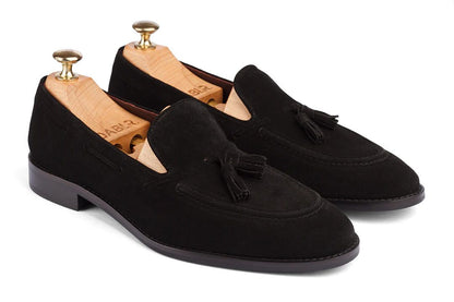 Suede slipon